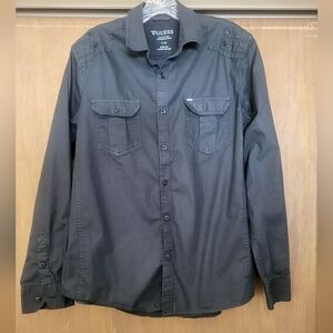 Guess Black Slim Fit Shirt, L
